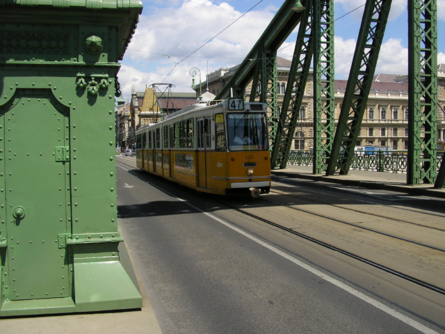21 Budapešť, most Svobody (Szabadság hid), 05.07.11